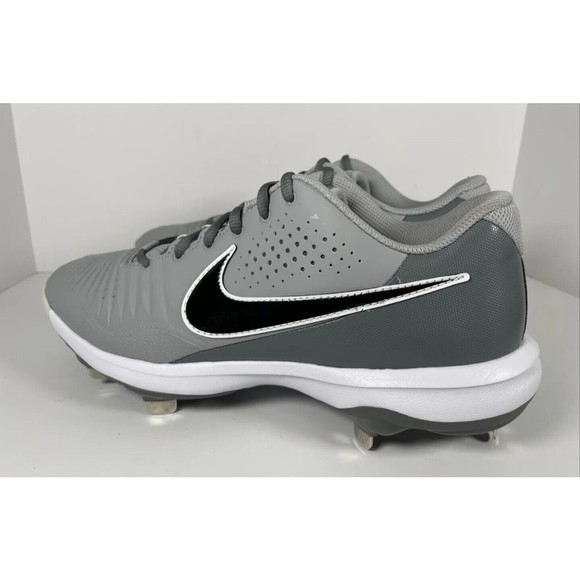 NIKE ALPHA HUARACHE 3 VARSITY LOW LIGHT SMOKE GREY-BLACK SZ 10 [CT0829-023] - Picture 5 of 8